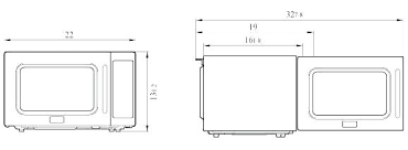 Standard Microwave Dimensions Creativehalo Co