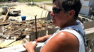 There could be snakes in there': Port Aransas residents return to  shattered, flooded town