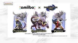 It is the last option. Three New Amiibo To Launch In Support Of Monster Hunter Rise Shacknews