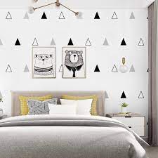 773pixels x 569pixels size : Wallpaper Dinding Segitiga Kombinasi 45cm X 10m Shopee Indonesia