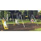 Hornet 6 Station Metal Swing Set Canadian Tire Perfect Maybe Get Some Extra Swings To Add Instead Of The Trapeze Ba Metal Swing Sets Toddler Swing Swing Set
