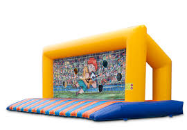 This thing was made with tinkercad. Soccer Goal With Bed Jb Inflatables International