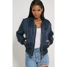 Navy Bomber Jacket