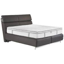 Boxspringbett mit matratze, lederlook 180x200cm sign ii. Joop Boxspringbett 180x200 Cm Mit Matratze Topper Braun