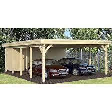11,7 m², 360 x 512 cm, ohne behandlung. 20 X 25 Palmako Karl Wooden Carport 6m X 7 6m Shedstore