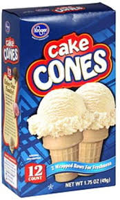 At a kroger bakery, a birthday cake can cost between $29.99 and $59.99, depending on the size of the cake. Kroger Cake Cones 12 Ea Nutrition Information Innit
