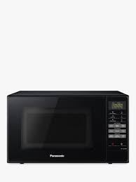 A convention microwave combines an additional heating element and fan to circulate hot air around food. Panasonic Nn E28jbmbpq Microwave Oven Black