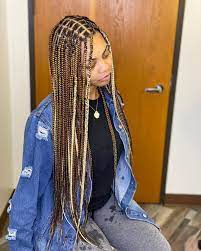Pin By T Victoria On Braids Twist Box Braids Style Plaits
