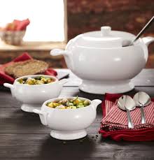 Fur Deftige Mahlzeiten Suppenterrine Und 4 Suppenschalchen Fur 39 00 Bei Tchibo Sugar Bowl Set Bowl Set Bowl