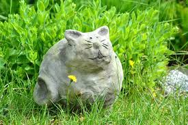 Knetbeton Gartenkatze Knetbeton Knete Katzen