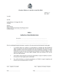 Provider of water supply services. Syabas Online Application