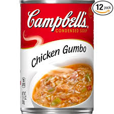 Add the chicken and cook for 15 minutes or until it's well browned on both sides and cooked through. Amazon Com Campbell S Condensed Chicken Gumbo Soup 10 5 Ounce Pack Of 12 Packaged Chicken Soups Grocery Gourmet Food