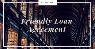 Whether you are the person borrowing money or the lender, a. Friendly Loan Agreement S1044 Mylegalweb