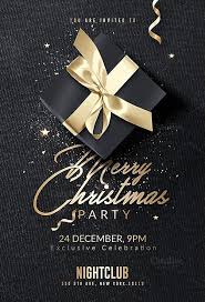 Merry Christmas Flyer Psd Cards Design Creative Flyers Christmas Promotion Design Poster Template Design Creative Flyers