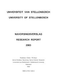 Https Www Sun Ac Za English Research Innovation Research Development Documents Research Report 1996 2008 Research Navversl2003 Pdf