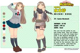 Bnha Mizuki Suna By Minamow On Deviantart Hero My Hero My Hero Academia