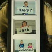 Here are some fun homemade presents for grandmas and grandpa from grandkids. 19 Grandparent Anniversary Gift Ideas Anniversary Decorations Wedding Anniversary Party Anniversary
