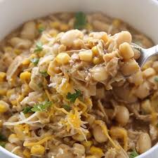 Consider topping chili with greek yogurt instead of sour cream to reduce calorie and fat content. The Best Ever White Bean Chicken Chili Recipe Play Party Plan