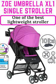 Zoe Umbrella Xl1 Single Stroller Reviews Best Lightweight Stroller Lightweight Stroller Stroller
