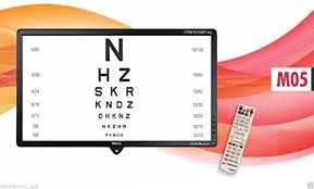 snellen led visual acuity chart 18 5