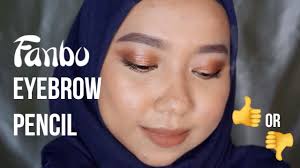 Fanbo Eyebrow Pencil I Review I Laninka Siamiyono Youtube