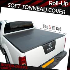 Premium Lock Roll Up Tonneau Cover For 2005 2019 Nissan Frontier 5 Ft 60 Bed Ebay