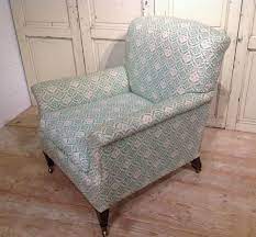 Howard Chair In Original Ticking Stock Chair Victorian Furniture Howard Sofa
