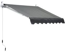Marchiza Copertina Retractabila Manuala Cu Brat Articulat 2x1 5 M Poliester Gri Uni Pret Mic La Hornbach