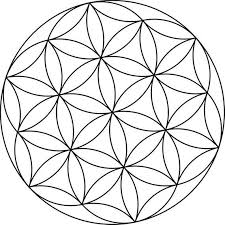 Printable coloring books are so much … Flower Of Life Canvas Crystal Grid Geometric Coloring Pages Flower Of Life Pattern Flower Of Life Symbol