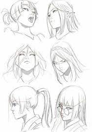 Want some creative ways to draw faces? Best How To Draw Anime Face Angles 26 Ideas Haare Zeichnen Perspektive Zeichnen Manga Augen Zeichnen