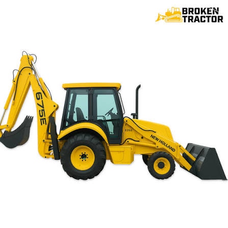 New Holland 675E Backhoe Loader