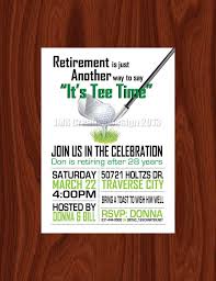 You might ask if they would certainly appreciate a huge party or a small event. Printable Retirement Invitation It S Tee Time On Etsy 15 00