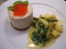Fisch Forellenmousse Mit Lauwarmem Spargel Kartoffelsalat Rezept Kartoffelsalat Rezepte Kartoffelsalat Rezept