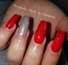 Popular acrylic nail brush gold of good quality and at affordable prices you can buy on aliexpress. Glitter Long Red Acrylic Nails Nail And Manicure Trends
