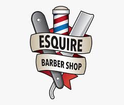 Browse thousands of logo designs and use our maker to create your very own logo! Esquire Barbershop Logo Barber Shop Hd Png Download Transparent Png Image Pngitem