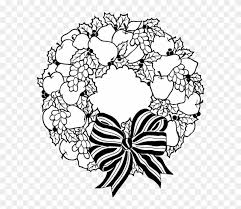 Printable coloring and activity pages are one way to keep the kids happy (or at least occupie. Christmas Wreath Coloring Pages 6 Nice For Kids Christmas Wreath Colouring Book Hd Png Download 588x650 3588276 Pngfind