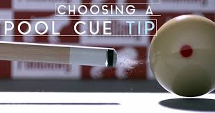 choosing a pool cue tip pool cues and billiards supplies