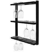 Bookcases, shelving and storage furniture. Inverted Stemware Display Mygift Vintage Gray Wood Wall Mounted 12 Wine Glass Holder Rack Wall Mounted Wine Racks Kitchen Dining Fcteutonia05 De