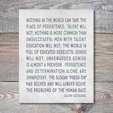 Persistence Quote Print Calvin Coolidge Persistence Quote Etsy In 2020 Persistence Quotes Calvin Coolidge Persistence Quote Prints