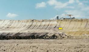 Firefighters in central poland say 13 units are fighting a blaze on a conveyer belt at poland's largest brown coal. View Of Overburden Escarpment 4 5 In Belchatow Lignite Mine Outcrop 17 Download Scientific Diagram