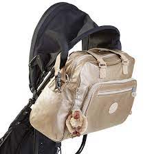 Alanna Metallic Diaper Bag Kipling