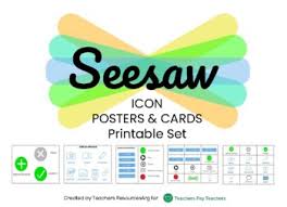 Icon o add response 00 text shortcut :seesaw: Seesaw Icon Cards And Poster Printable By Code And Play Argentina