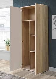 Newface Mehrzweckschrank Holz Sonoma Eiche Dekor Weiss 68 90 X 34 79 X 179 1 Cm Amazon De Amazon De Tall Cabinet Storage Storage Cabinet Home Decor