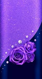 Phonewallpapers Ilovepurple Purple Lockscreens Lockscreen Backgrounds Follow Ifb Phones Samsung In 2020 Purple Roses Wallpaper Bling Wallpaper Rose Wallpaper