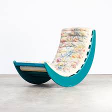 The cream cushion is covered by a washable (by upholstery shampoo), removable. Verner Panton Relax Lounge Rocking Chair For Rosenthal 1970s 96167