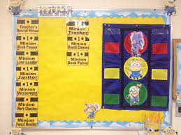 minion job chart behavioral chart minion classroom