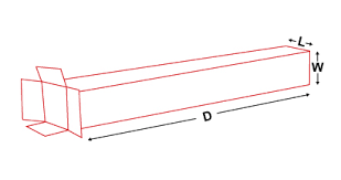 The rectangle for the pattern is the size of the box's base plus two times the depth added to both dimensions. Box Size How To Measure Packaging Blog