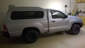 Available through the toyota parts online dealer network, they were designed to feature the same rugged control as the toyota tacoma. Camper Shell Q Reg Cab Vs Extended Tacoma World