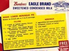 Magic Lemon Pie 1952 Recipe Meringue Pie Recipes Meringue Pie Lemon Pie Recipe