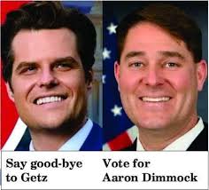 Gaetz gets last-minute primary challenger in Florida A former naval aviator  has launched a last-minute primary challenge against Rep. Matt Gaetz  (R-Fla.), filing last week to run for the House in Florida's